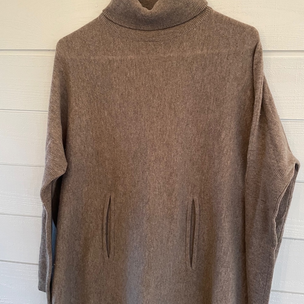 Garnet Hill Oversized Turtleneck Sweater